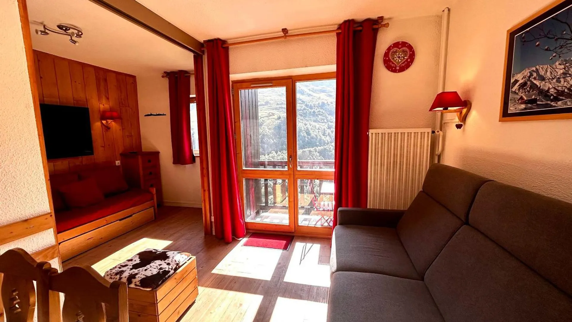 Appartement Economique 4 Pers Aux Menuires, 2 Pieces, Balcon, Casier A Skis - Fr-1-452-165 Saint-Martin-de-Belleville 0*,  France